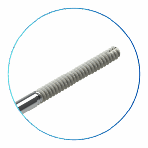 Elemento de fixação óssea estéril com hidroxiapatita