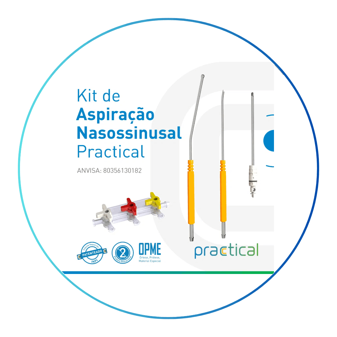 Kit Aspiração Nasossinusal Pratical