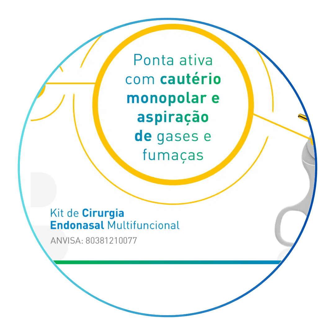 Kit Cirurgia Endonasal Multifuncional - Imagem 2