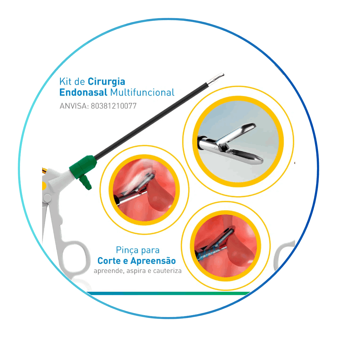 Kit Cirurgia Endonasal Multifuncional - Imagem 3