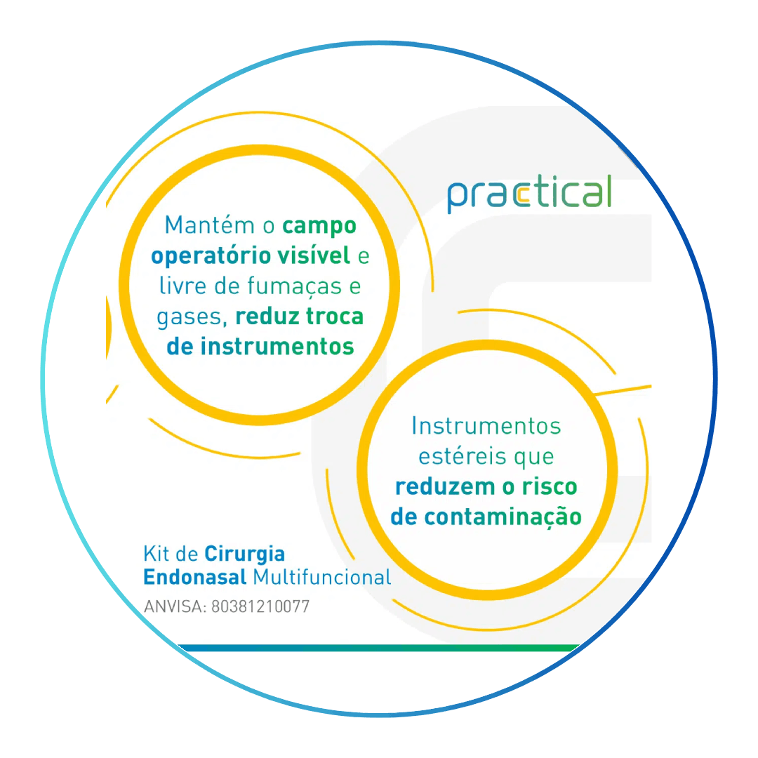 Kit Cirurgia Endonasal Multifuncional - Imagem 5